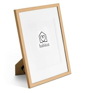 Habitat Single Mount A4 Frame - Oak - gallery image 3