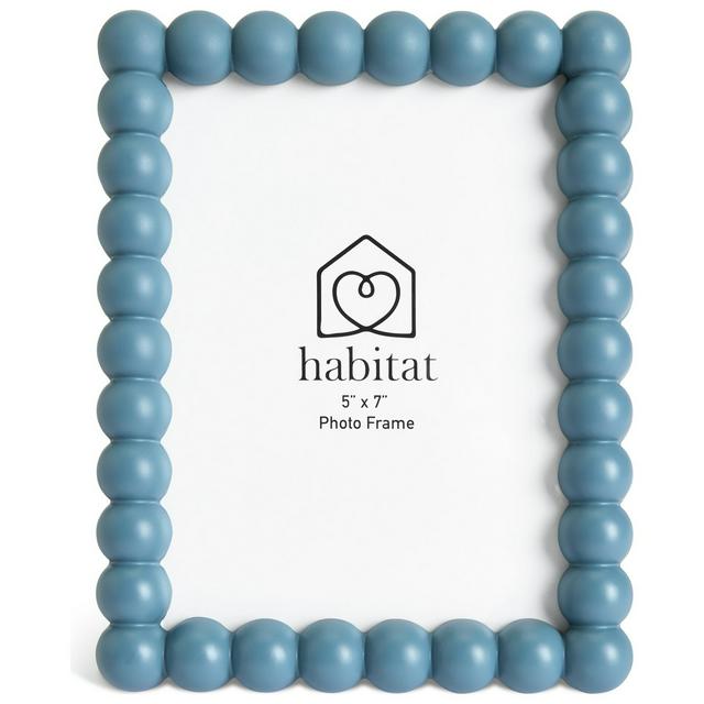Habitat Bobble Picture Frame - Blue - 5x7