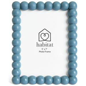 Habitat Bobble Picture Frame - Blue - 5x7