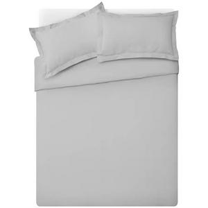 Habitat Egyptian Cotton 400TC Bedding Set - Grey - gallery image 3