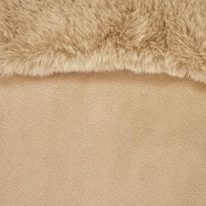 Habitat Taupe Velvet and Faux Fur Christmas Tree Skirt - gallery image 5