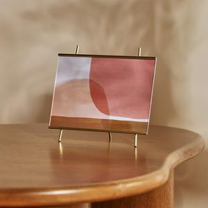 Habitat Glass Easel Photo Frame - 5x7 - gallery image 2
