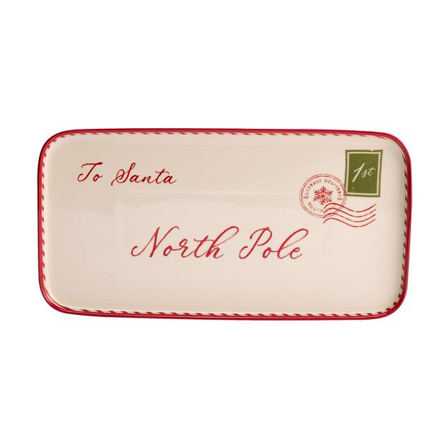 Sainsbury's Home Stoneware Novelty Letter Platter - gallery image 1