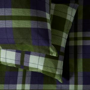 Sainsbury's Home Country Check Bedding Set - Green - gallery image 5