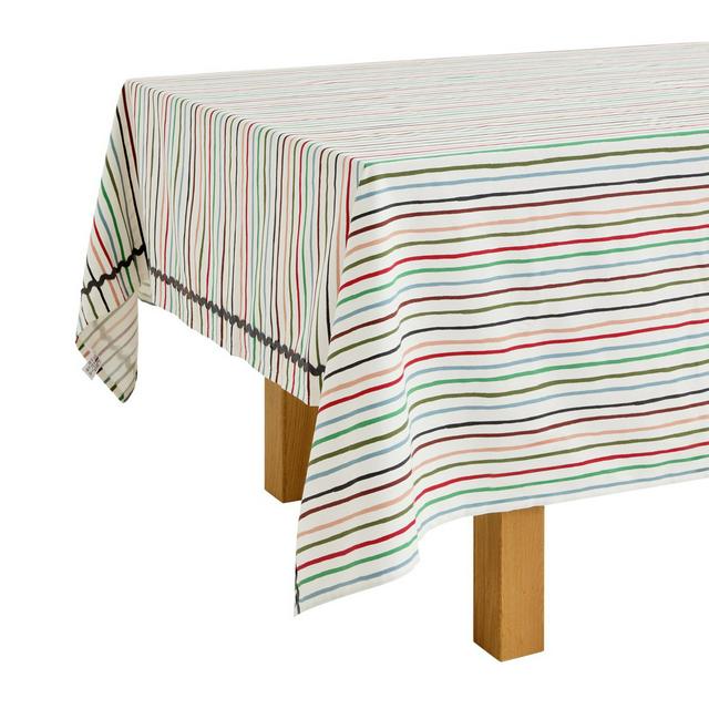 Habitat Stripe Wipe Clean Tablecloth