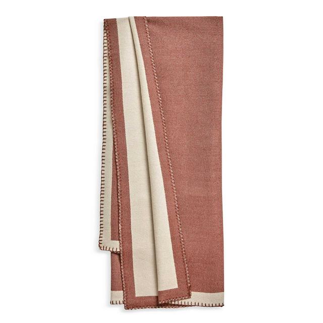 Habitat Autumn Blanket Stitch Throw - 125x150