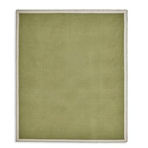 Habitat Blanket Stitch Throw - Green - 125x150 - gallery image 5