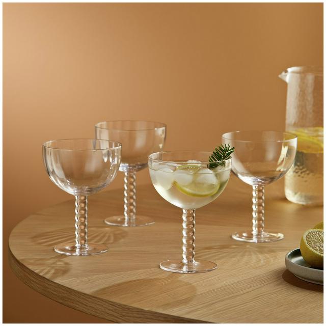 Habitat Bobbin Cocktail Glass - Clear
