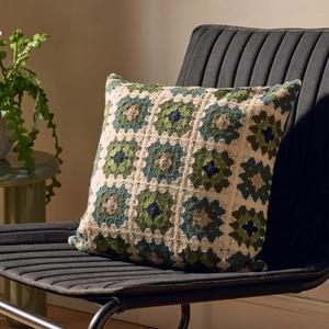 Sainsbury's Home Crochet Cushion - 43x43 - gallery image 2