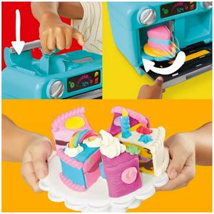 Play-Doh Super Slice Cake Playset with 11 Tubs & Accessories - gallery image 4