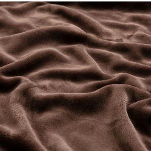 Sainsbury's Home Fleece Throw - Coffee - 125x150 - gallery image 2