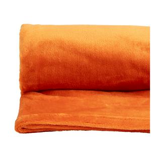 Sainsbury's Home Fleece Throw - Orange - 125x150 - gallery image 4