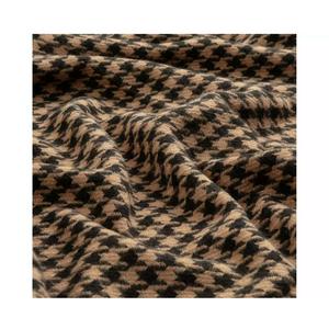 Habitat Houndstooth Throw - Brown & Black - 125x150 - gallery image 4