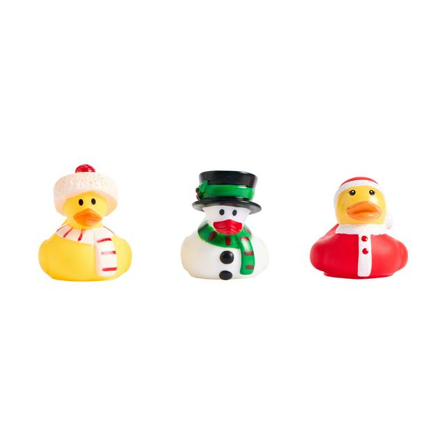Sainsbury's Home Christmas Rubber Ducks - gallery image 1