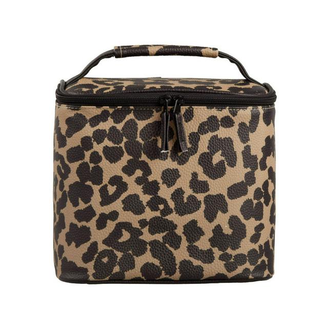 Sainsbury's Home Tan Leopard Lunch Bag
