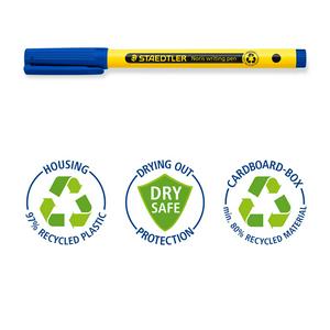 Staedtler Noris Pack of 4 Handwriting Pen - gallery image 4