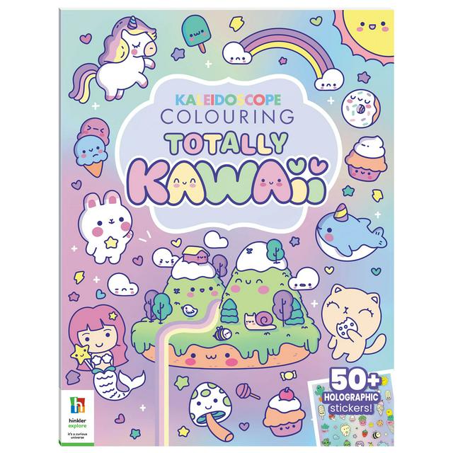 Kaleidoscope Colouring Kawaii Colouring Book - gallery image 1