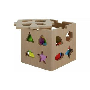 Chad Valley PlaySmart Wooden Shape Sorter - gallery image 3