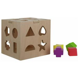 Chad Valley PlaySmart Wooden Shape Sorter - gallery image 5