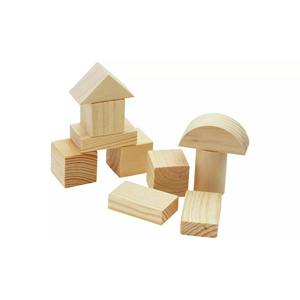 Chad Valley PlaySmart Wooden Block Set - 80 Pieces - gallery image 2