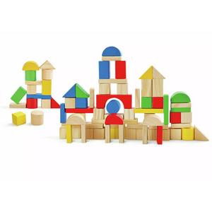 Chad Valley PlaySmart Wooden Block Set - 80 Pieces - gallery image 5