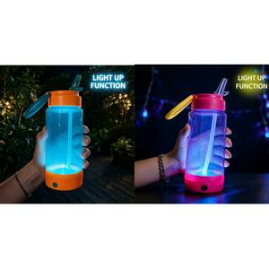 Cool Gear Light up Bottle - Pink/Lilac Orange - gallery image 2