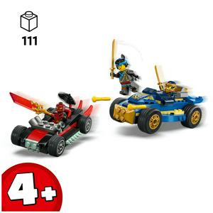 Lego Ninjago Rogue vs. Drix Race Car Duel Set 71840 - gallery image 2