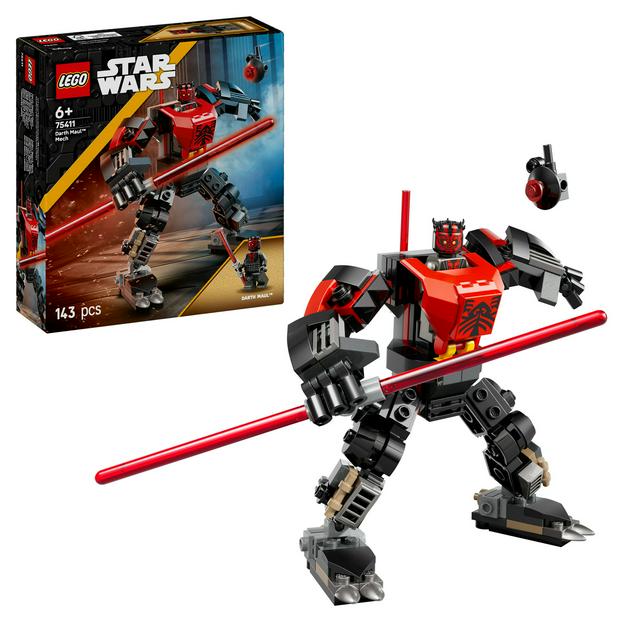 LEGO Star Wars Darth Maul Mech Building Toy 75411 - gallery image 1