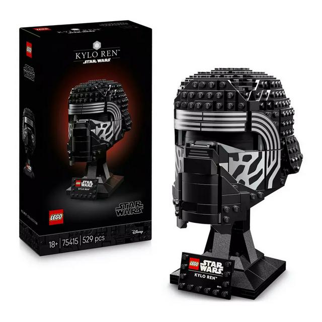 hm✳︎♡ LEGO Star Wars Kylo Ren Helmet Building Set for Adults 75415