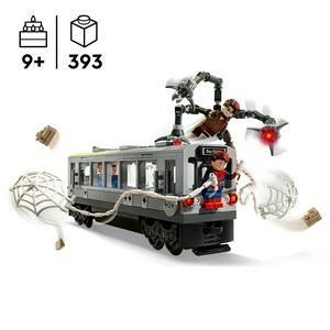Lego Marvel Spider-Man vs Doc Ock Subway Train Scene Building Set 76321 - gallery image 2