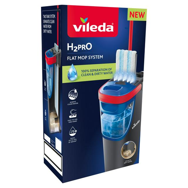 Vileda H2pro Flat Mop - gallery image 1