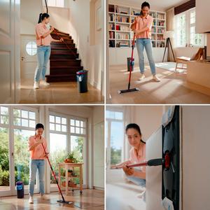 Vileda H2pro Flat Mop - gallery image 2