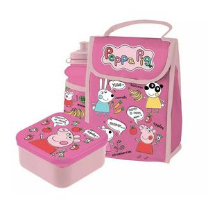 Hox Peppa Pig My First Lunch Bag & Bottle Set - gallery image 2