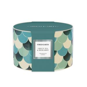 Wax Lyrical Fired Earth Ceramic Candle - Green Tea & Bergamot - gallery image 3