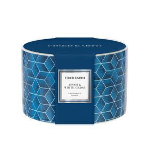 Wax Lyrical Fired Earth Ceramic Candle - Assam & White Cedar - gallery image 2