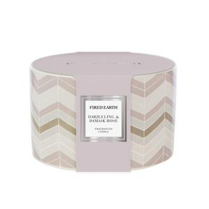 Wax Lyrical Fired Earth Ceramic Candle - Darjeeling & Damask Rose - gallery image 3
