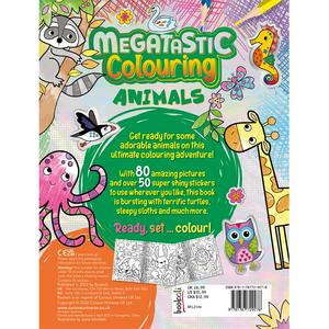 Curious Universe Megatastic Animals Colouring Book - gallery image 3
