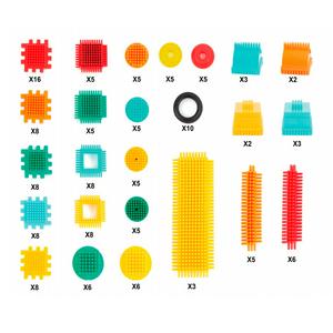 Chad Valley Bristle Blocks Set - gallery image 4