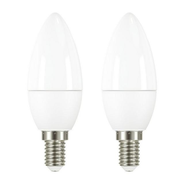 New Home Led Frosted Candle 25w Ses 2 Pack - gallery image 1