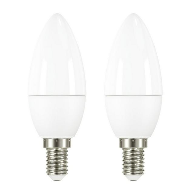 New Home Led Frosted Candle 40w Ses 2 Pack - gallery image 1