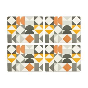 Sainsbury's Home Pack of 4 Geo Corkback Placemats