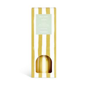 Habitat Stripe Wild Basil & Lemon Ceramic Large Diffuser - Mustard - gallery image 2