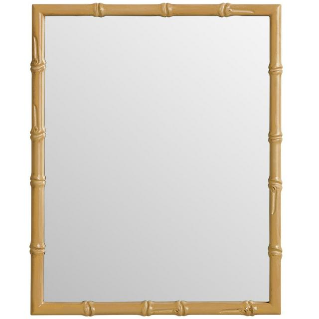Habitat Bamboo Effect Mirror Natural