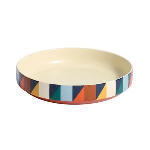 Habitat Geo Cube Print Pasta Bowl - gallery image 3
