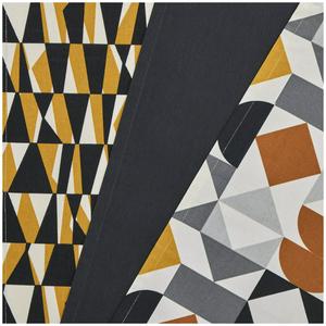 Sainsbury's Home Pack of 3 Geo Printed Teatowels - gallery image 2