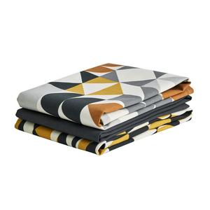 Sainsbury's Home Pack of 3 Geo Printed Teatowels
