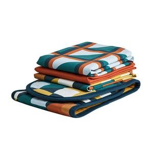 Habitat Pack of 3 Geo Cube Tea Towels - gallery image 3