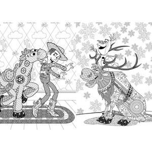 Igloo Books Disney Animals Colouring Book - gallery image 4