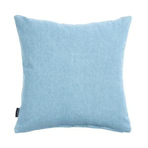 Habitat Folk Floral Stitch Denim Cushion - 43x43 - gallery image 2