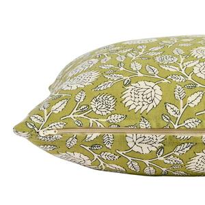 Sainsbury's Home Woodblock Floral Cushion - 43x43 - gallery image 2